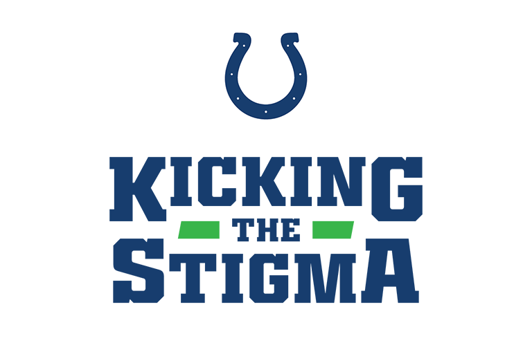 logo of the Kicking the Stigma initiative