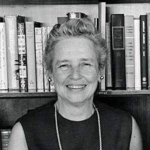 black and white profile photo of Matilda White Riley